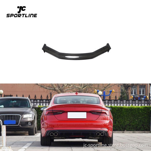 Carbon Fiber Trunk Spoiler Fit for Audi A5/S5/RS5 2017-2024